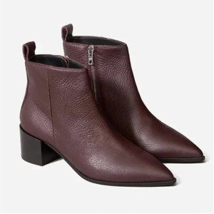 Everlane Boss Boot in Burgundy